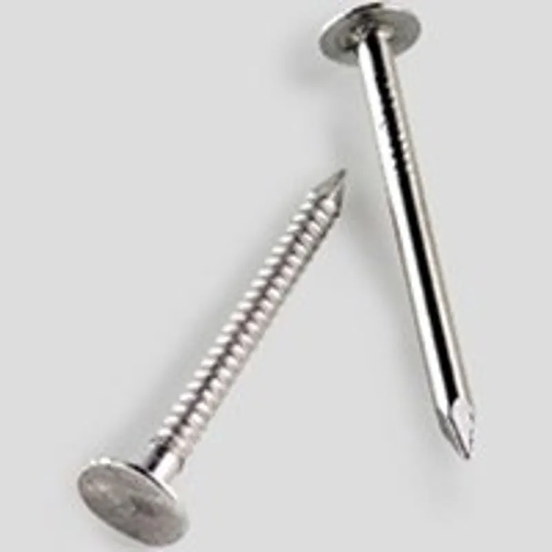 Simpson Strong-Tie S410ARN1 Roofing Nail, 4D Penny, 1-1/2 in L, Full Round Head, 10 ga, Stainless Steel