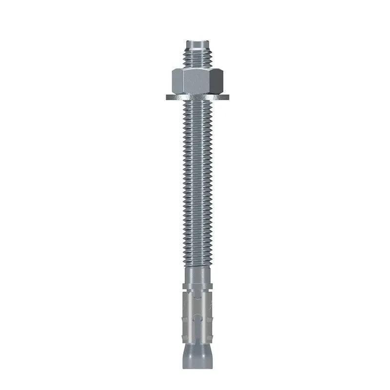 Simpson Strong-Tie Strong-Bolt 2 STB2-50512P1 Wedge Anchor, 1/2 in Dia, 5-1/2 in L, Carbon Steel, Zinc (Pack of 20)