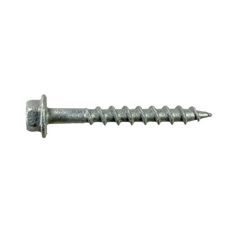 Simpson Strong-Tie Strong-Drive SD SD9112R100 Connector Screw, #9 Thread, 1-1/2 in L, Hex Head, Serrated Thread