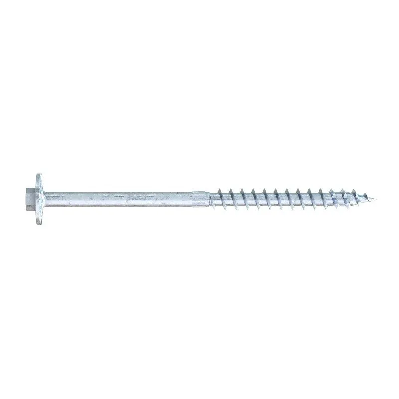 Simpson Strong-Tie Strong-Drive SDWH Series SDWH27600G Structural Screw, 6 in L, Hex Washer Head, Hex Drive, 300