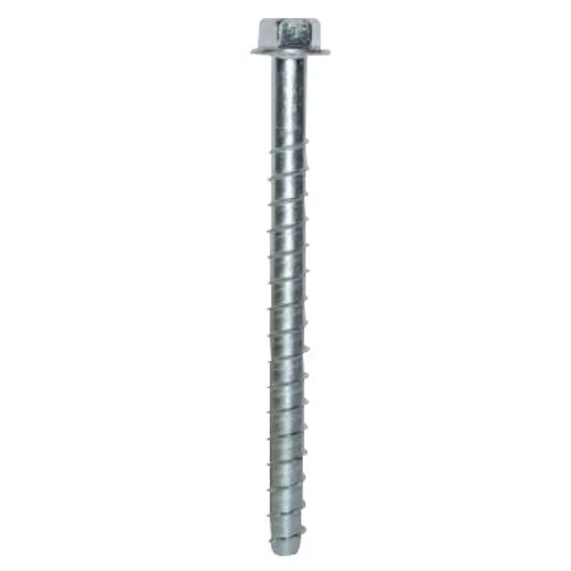 Simpson Strong-Tie Titen HD Series THD50600H Screw Anchor, 1/2 in Dia, 6 in L, Carbon Steel, Zinc, Hex Head, 20/PK (Pack of 80)