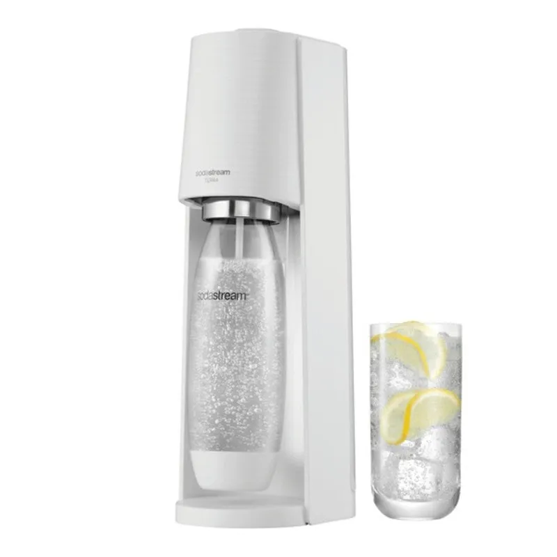 Sodastream TERRA Series 1012811010 Sparkling Water Maker Kit, 1 L Bottle, White (Pack of 2)