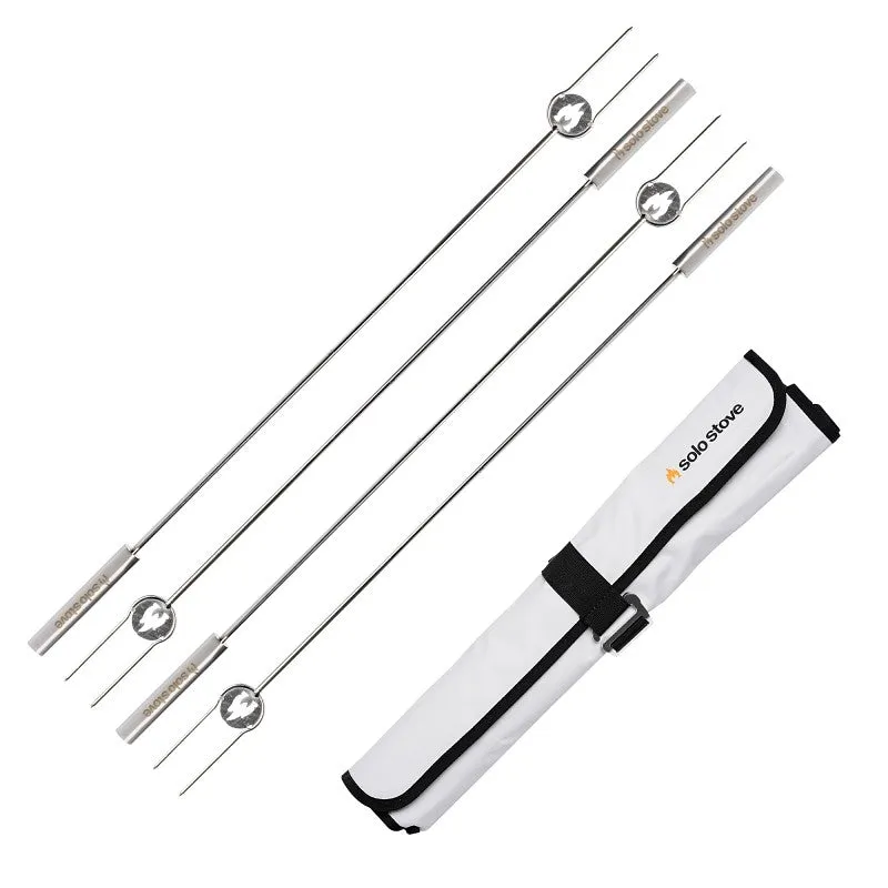 Solo Stove SS-STICKS Roasting Sticks, 36 in OAL, 304 Stainless Steel Head