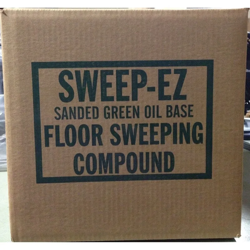 Sorb-All 3402 Sweeping Compound, Sanded, 50 lb, Green