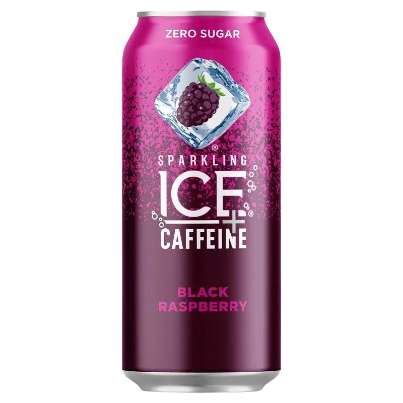 Sparkling Ice 16571953867 Black Raspberry Sparkling Water, 16 fl-oz, Can (Pack of 12)