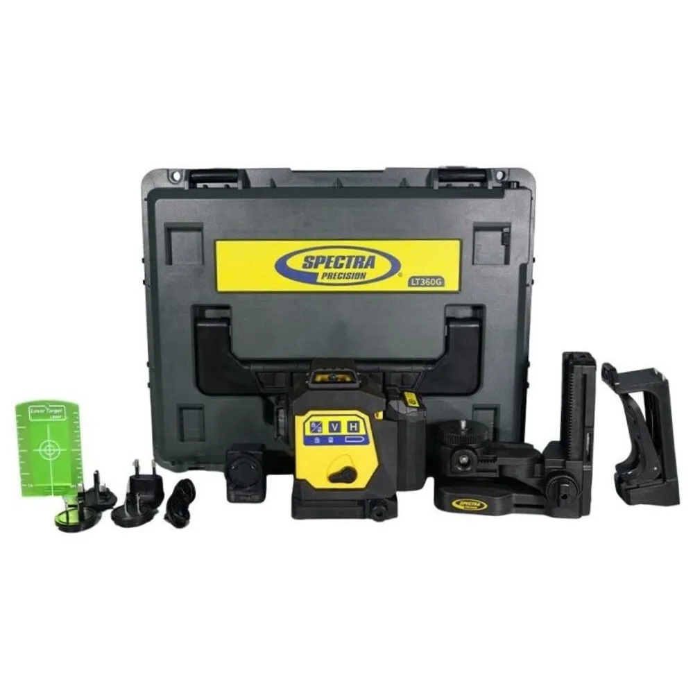 Spectra Precision LT360G 3-Plain Cross Line Laser Level