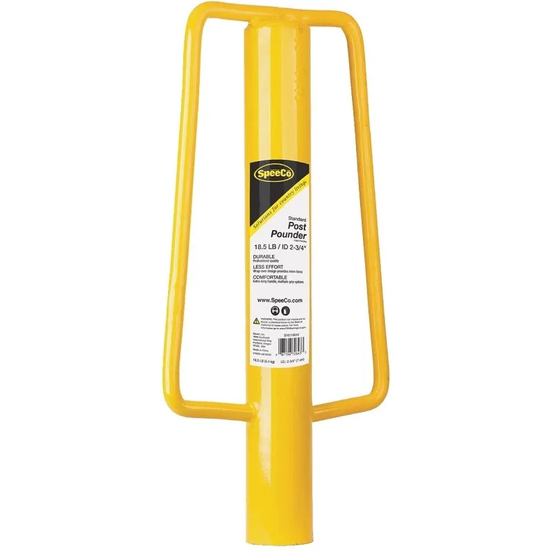 SpeeCo S16110510 T-Post Pounder, Metal, Gray