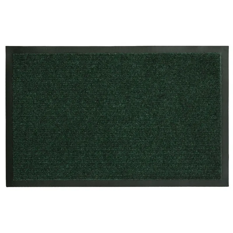Sports Licensing Solutions 32976 Floor Mat, 48 in L, 36 in W, Dual Rib Pattern, Green