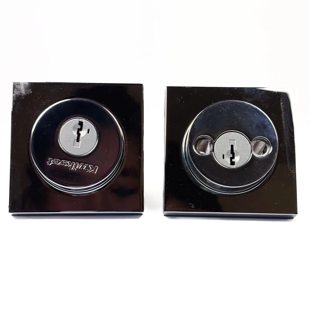 Square Double Cylinder Deadbolt Smartkey Chrome
