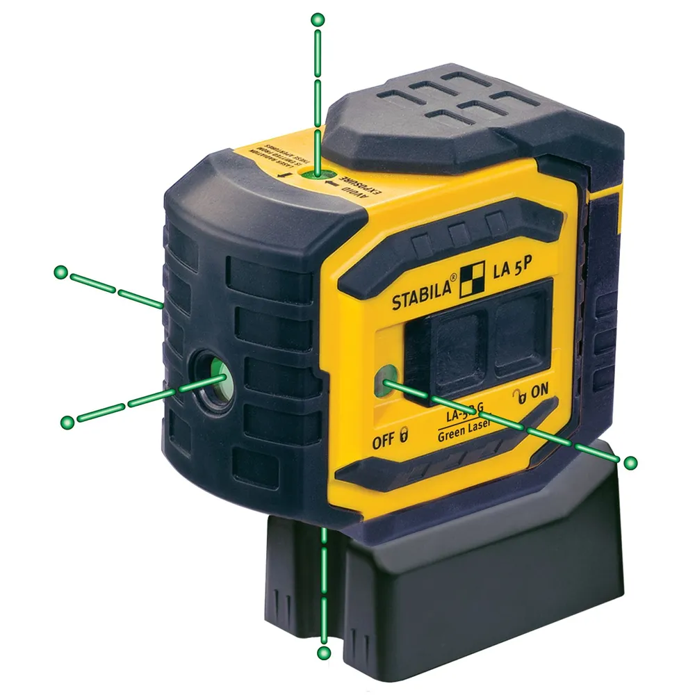 Stabila LA-5P Green Beam 5 Point Laser