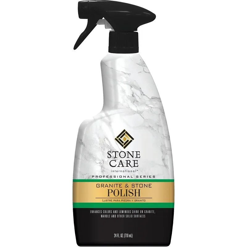 Stone Care 5184 Granite and Stone Polish, 24 oz, Liquid, White (Pack of 6)