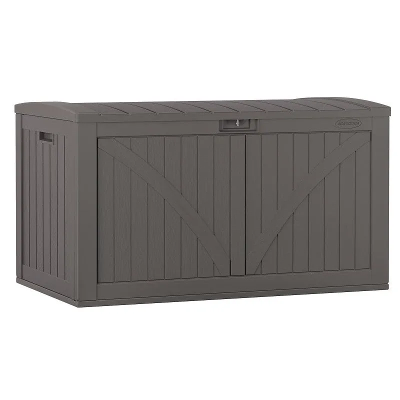 Suncast BMDB3425P Deck Box, Resin, Gray
