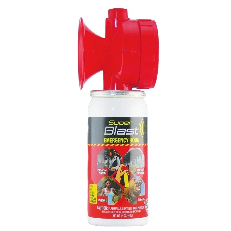 Super Blast SBECT-8601-D Emergency Air Horn, 0.5 mile Audible Range (Pack of 6)