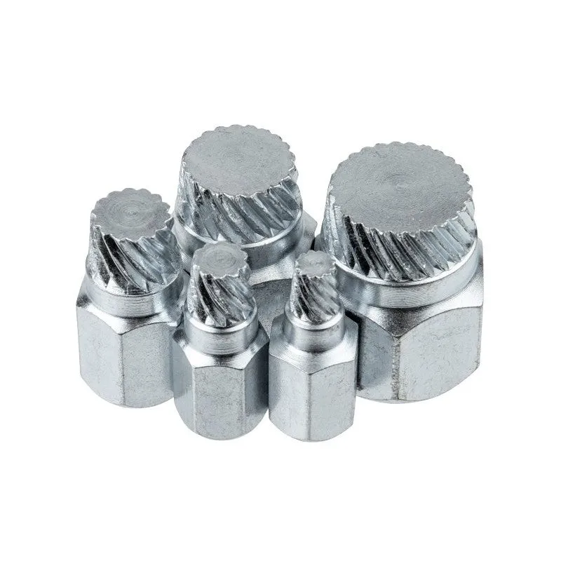 Superior Tool 05250 Bolt Extractor Kit, Steel