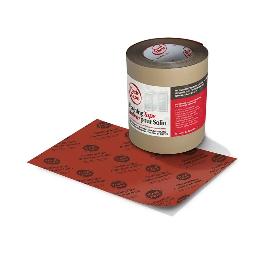 TUCK TAPE 6″ x 75FT Flashing Tape