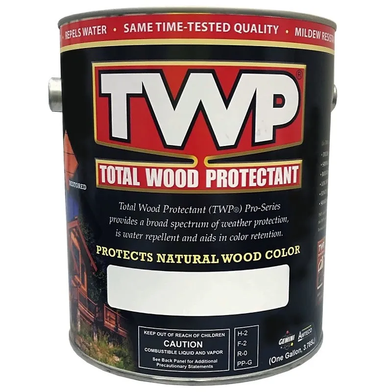TWP 100 Series TWP-115-1 Wood Preservative, Honeytone, Liquid, 1 gal, Can (Pack of 4)