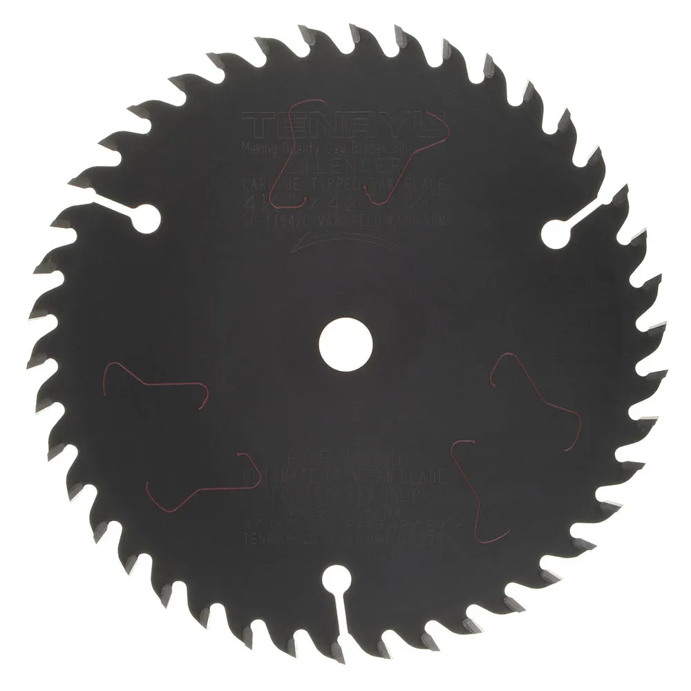 Tenryu SL-11542C Silencer-Series 4-1/2″ Trim Saw Blade