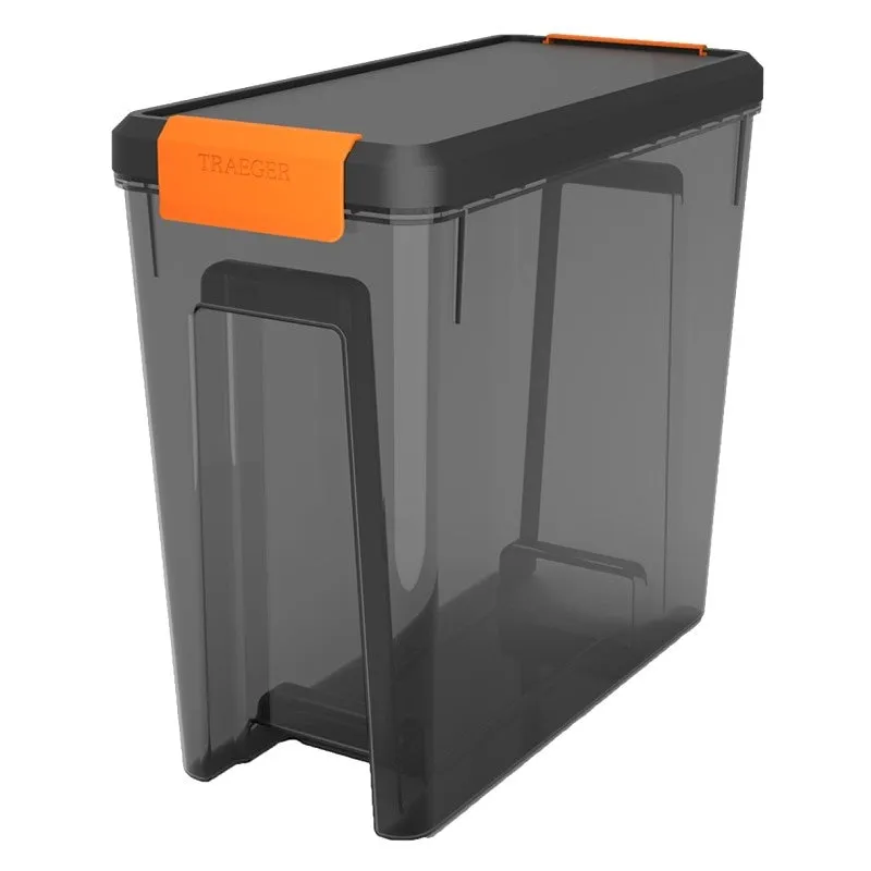Traeger BAC615 Pellet Storage Bin with Lid, 22 lb Capacity