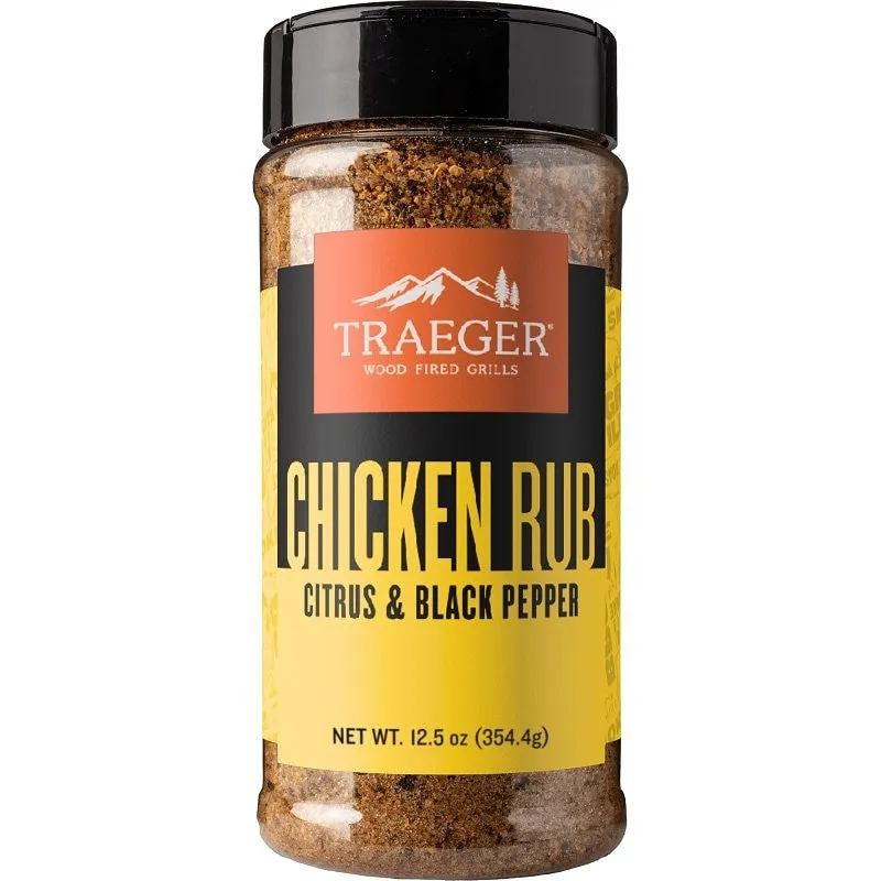 Traeger SPC252 Seasonings, Chicken Rub, 12.5 oz Tin
