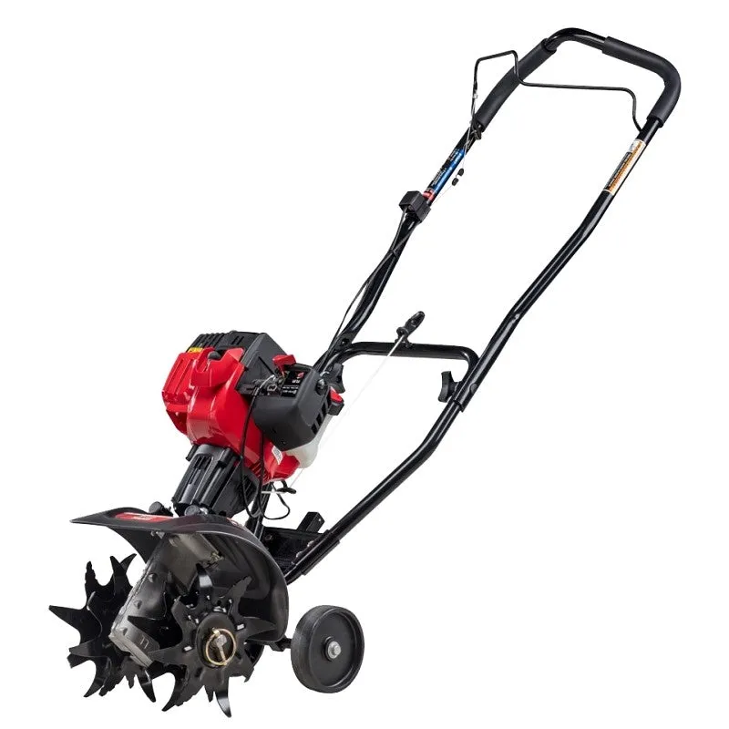 Troy-Bilt 21BK225G766 Garden Cultivator, Gas, 25 cc Engine Displacement, Air Cooled Engine, 9 in Max Tilling W