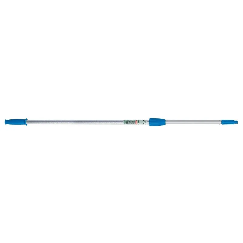 Unger Professional 972920 Telescopic Pole with Connect and Clean Locking Cone and Quick-Flip Clamps, 3 ft Min Pole L, 6 ft Max Pole L