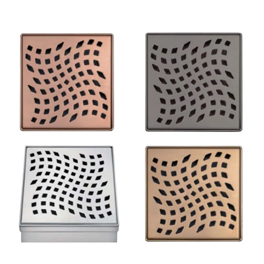 Unique Grid Shower Square Drain