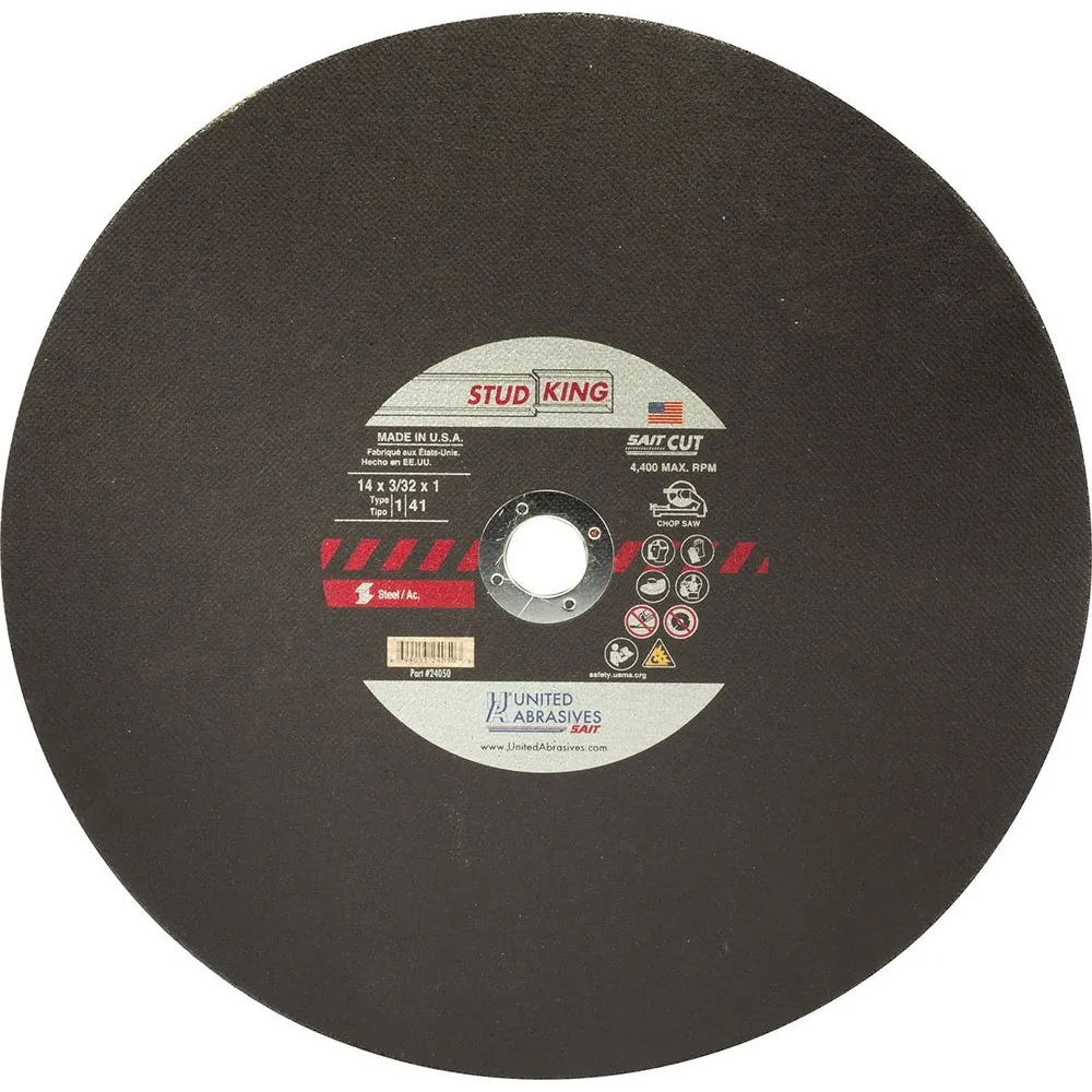 United Abrasives – Sait 24035 Stud King 10″ x 3/32″ Chop Saw Blade