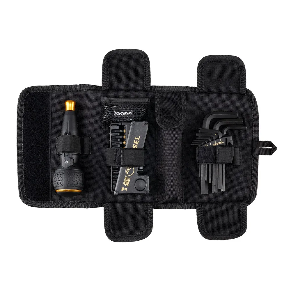 VESSEL Rechargeable BALL GRIP Screwdriver Kit – Gold Edition