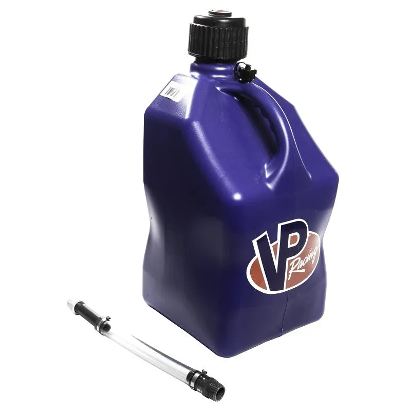 VP Racing 3536 Motorsport Container, 5 gal, Polyethylene, Blue