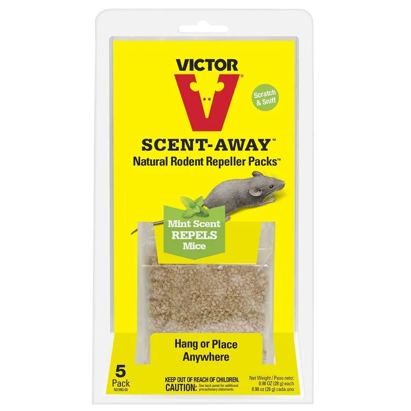 Victor Scent-Away M805 Rodent Repeller, Disposable