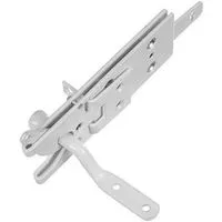 Vinyl Gate Automatic Latch White Aluminum (POS)