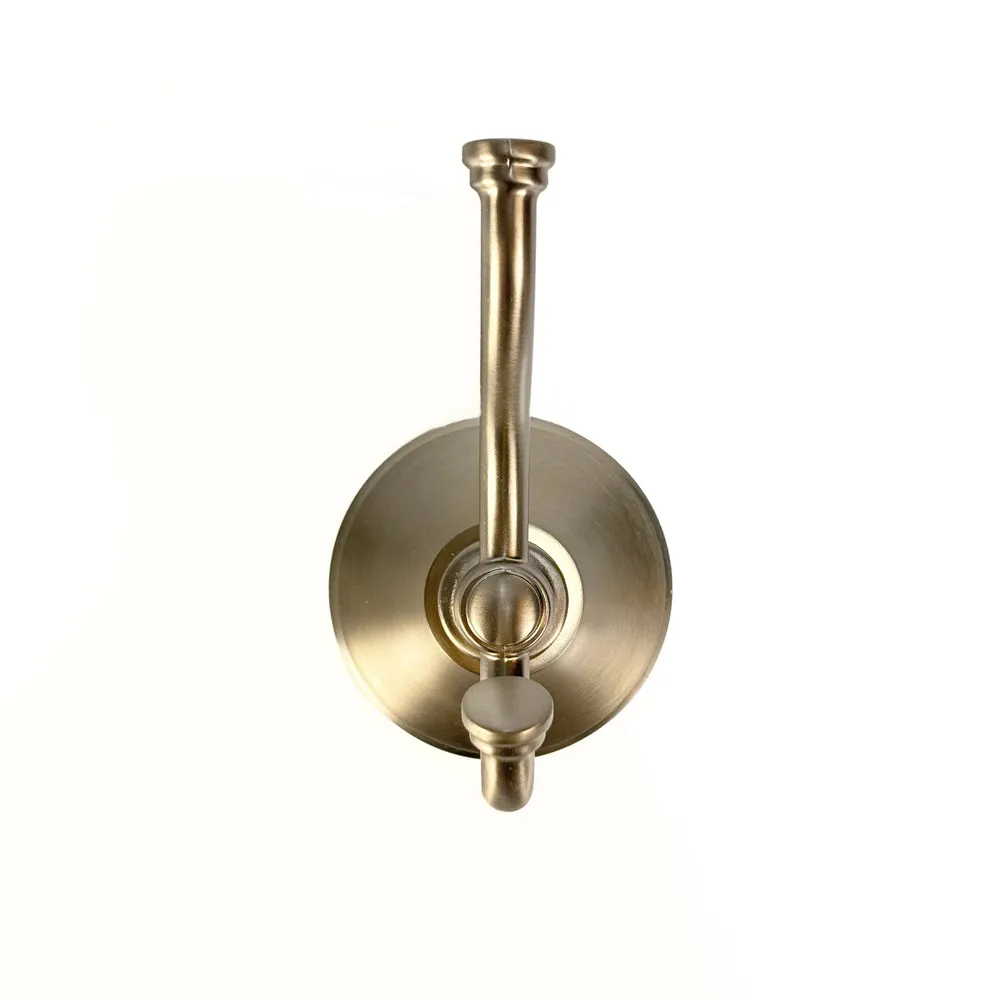 Visalia Robe Hook Spot Defense Brushed Nickel (POS)