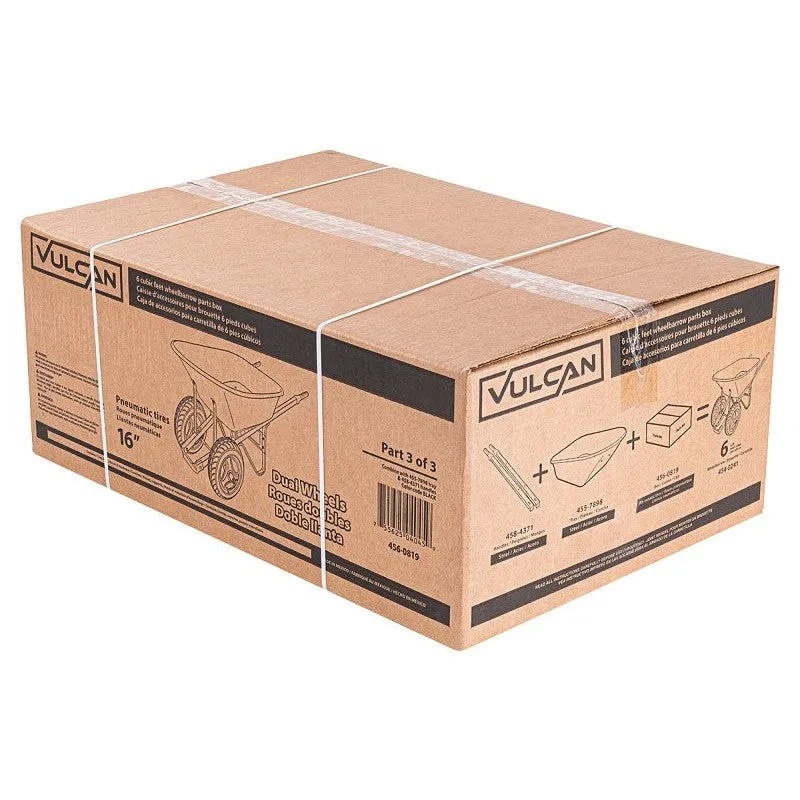 Vulcan 34887 Accessories Box, For: 6 cu-ft Steel Wheelbarrow Kit