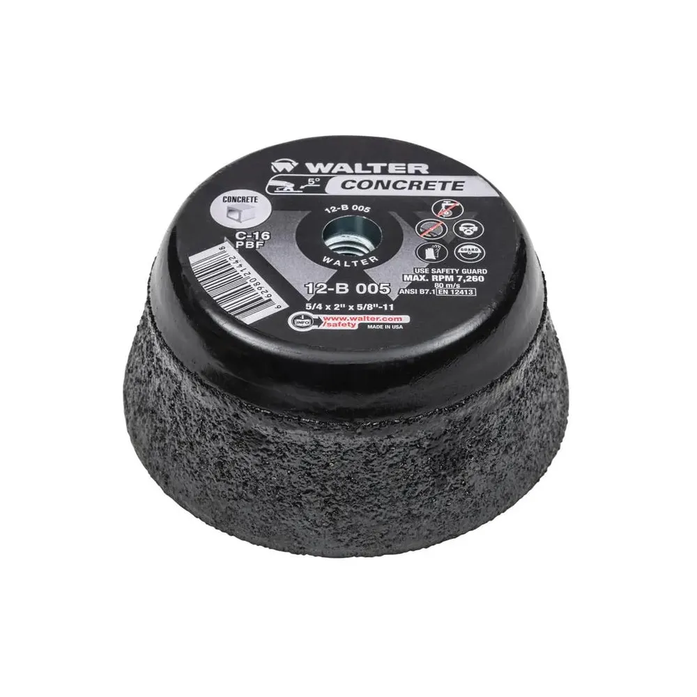 WALTER 12B005 5″ Concrete Cup Stone