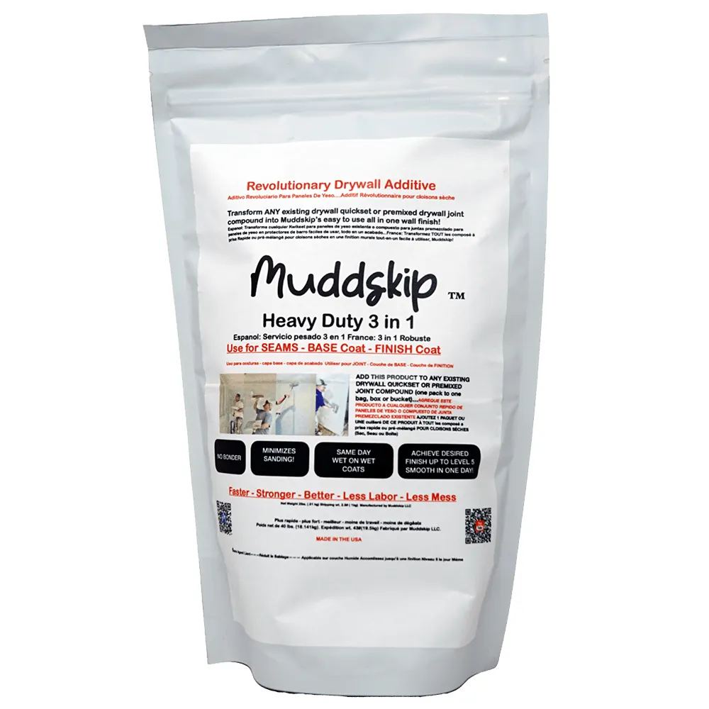 Wallboard MDHD-BAG Muddskip HEAVY DUTY 3-in-1 Drywall Additive (2 lb Bag)