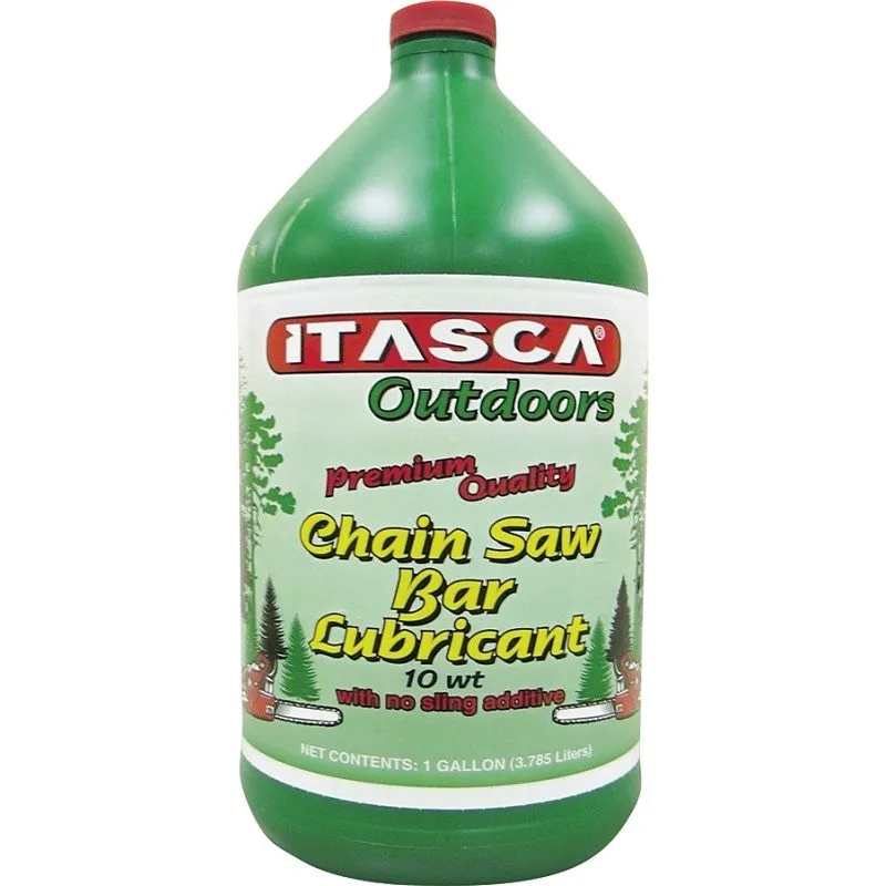 Warren 702277W10 Chain Bar Lubricant, Amber/Brown Green, 400 deg F Flash, 1 gal