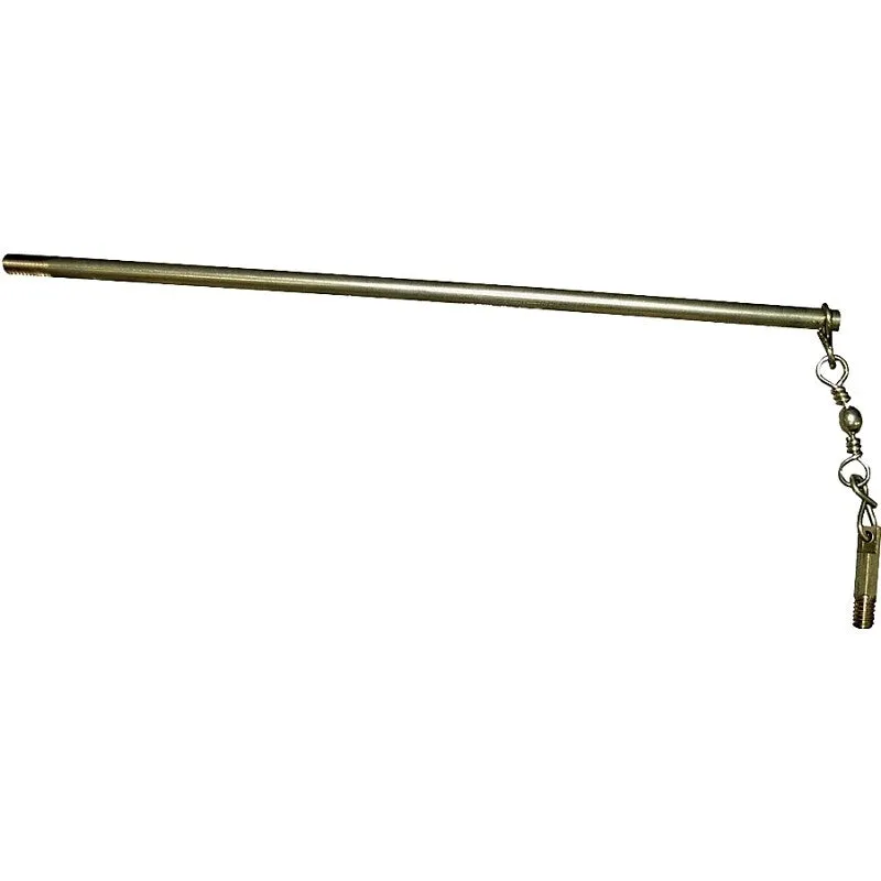 Watts N1-NA Nuzzle Assembly, Flippen, Specifications: 1/4-20 TPI Thread, 4 oz Weight, 10 in L Rod, Brass