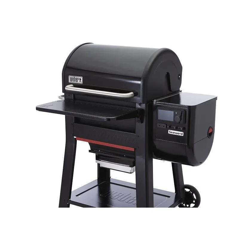 Weber 3400108 Folding Front Table, Steel, For: Sear Wood 600 Pellet Grill