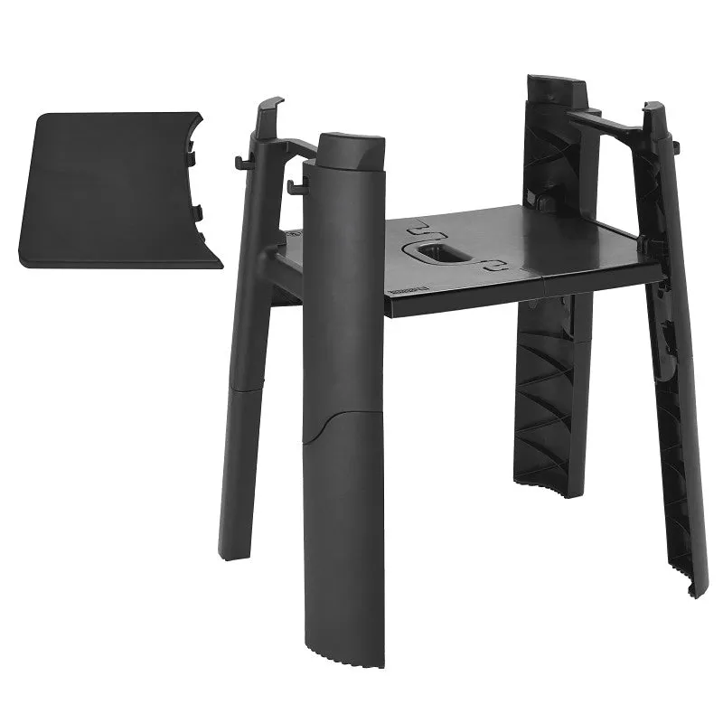 Weber 6619 Grill Stand, 14.1 lb, 21.8 in OAL, 25 in OAW, 28.1 in OAH, Polypropylene, Black