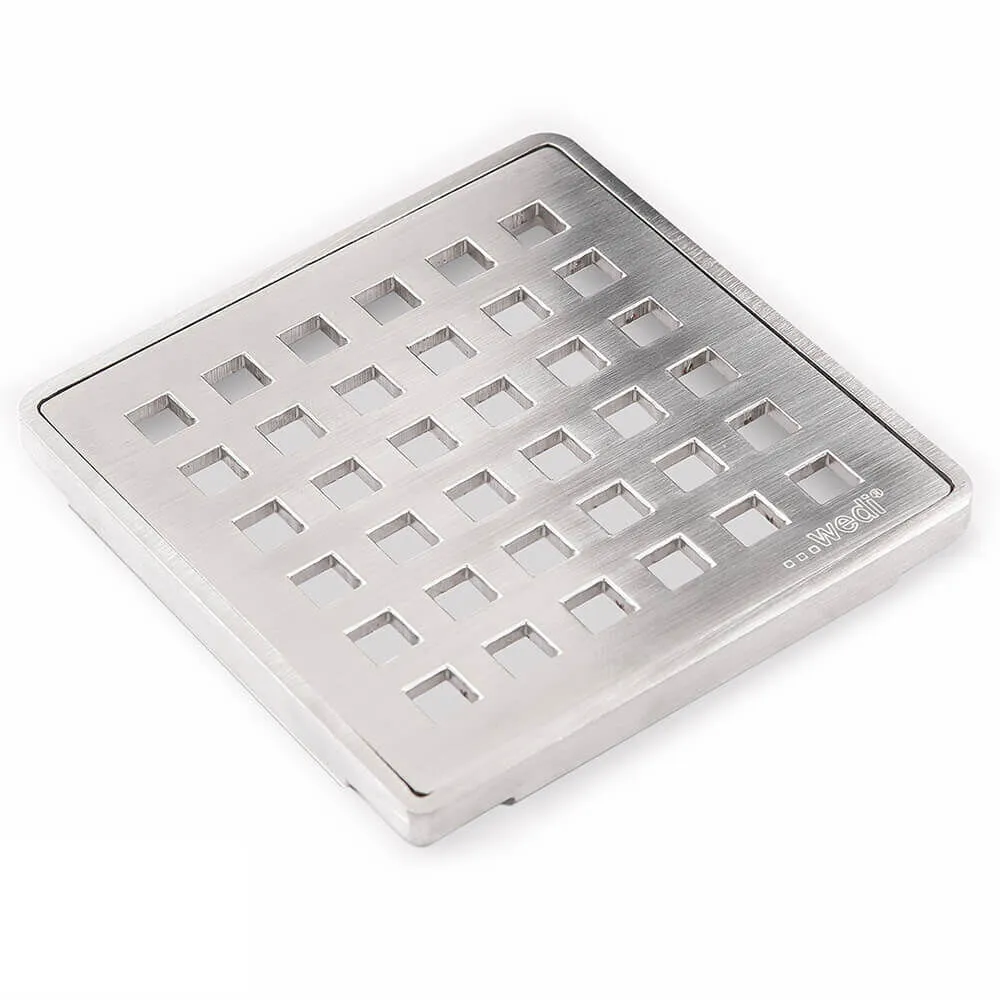 Wedi Fundo Drain Cover Set – Stainless Steel US1000057