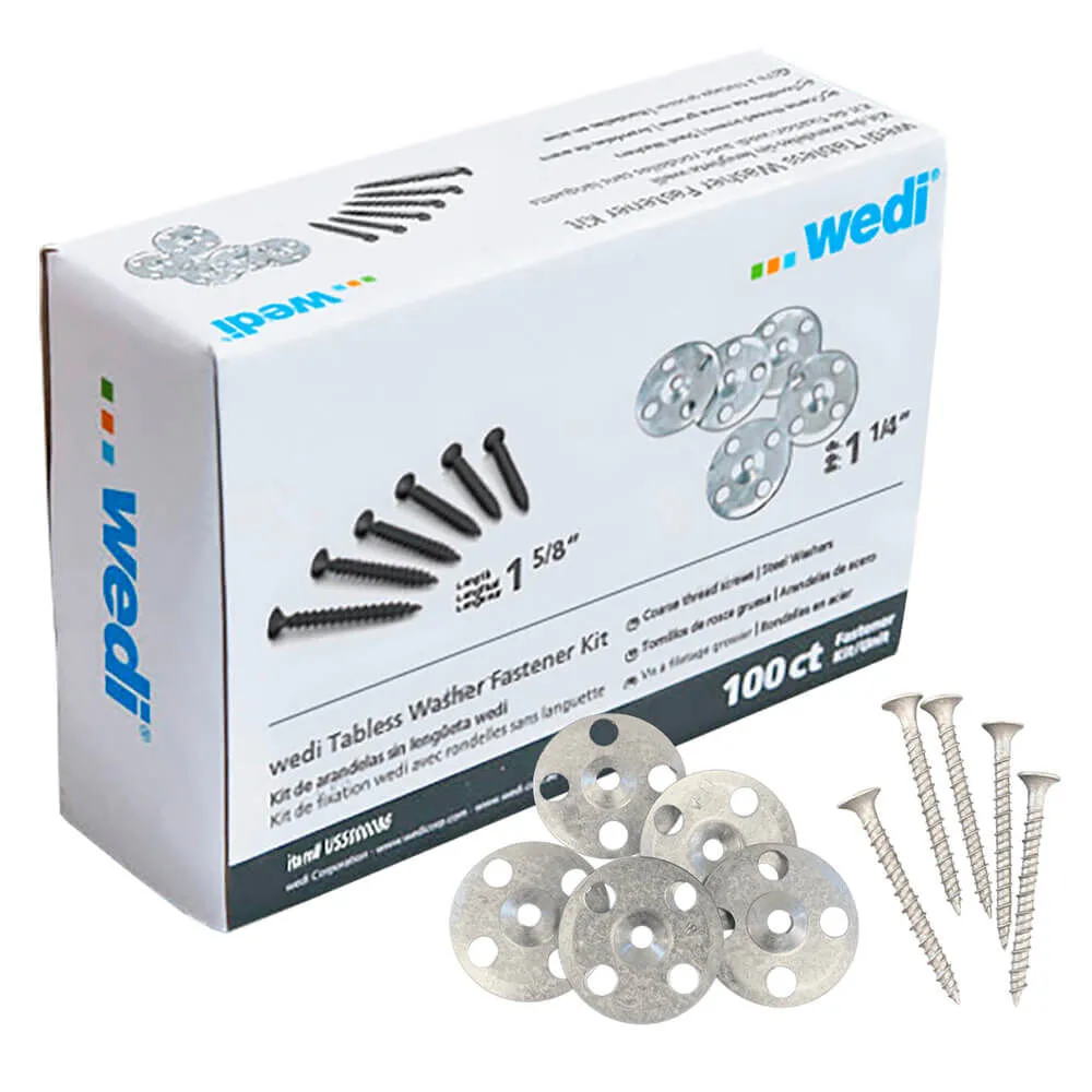 Wedi Tabless Fastener Kit – US5000086