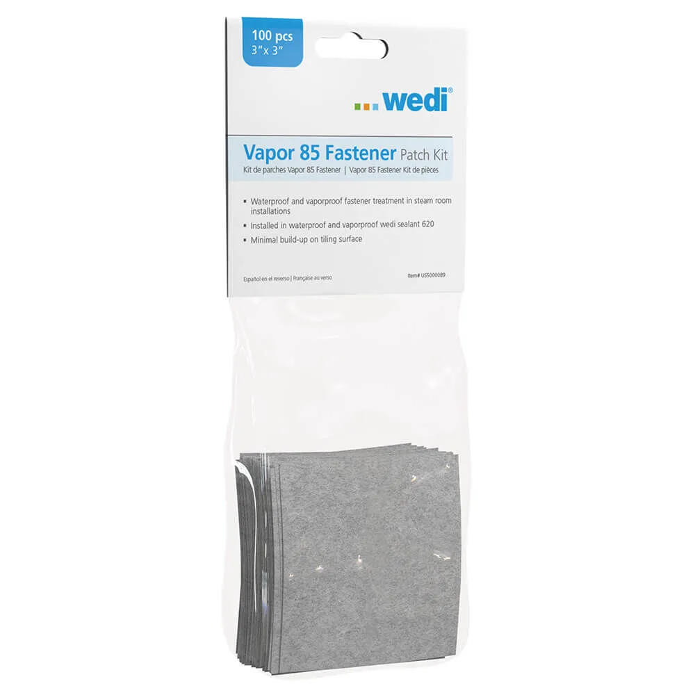 Wedi Vapor 85 Fastener Patch Kit 3″ x 3″