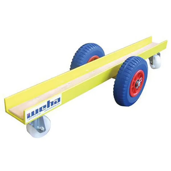 Weha Yellow Slab Dolly 4 Wheel 8″ Tire – 137636