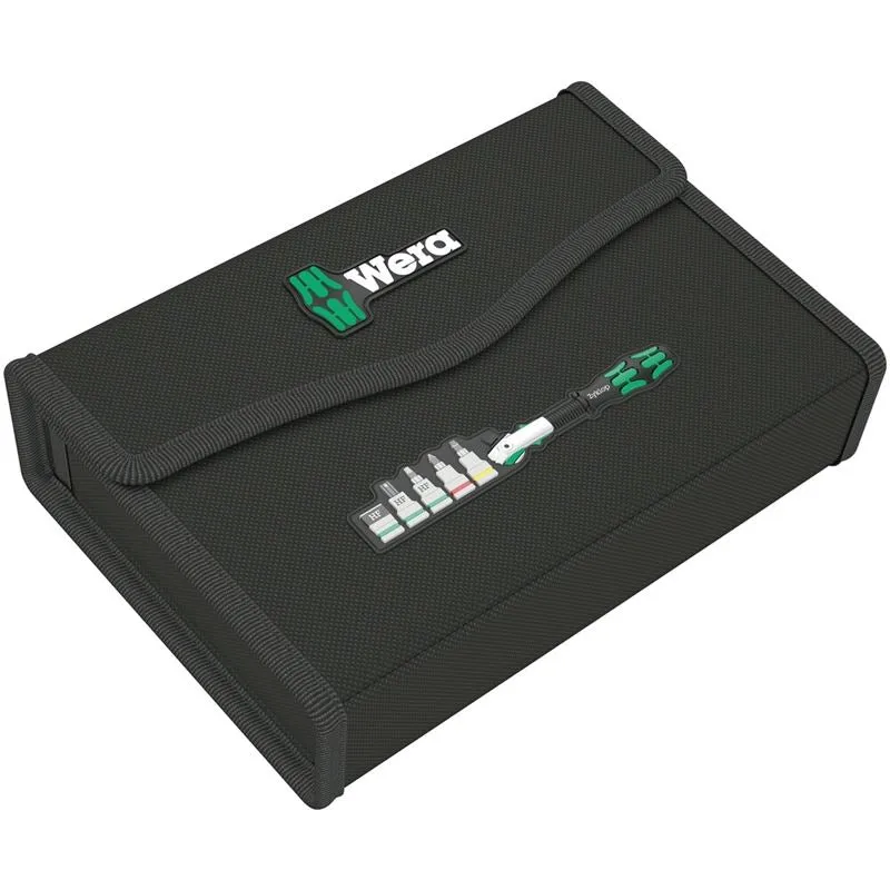 Wera 05136538001 9475 Textile Box 8100 Sb All-In Zyklop Speed 3/8″, Empty, 232 X 49 X 150 Mm