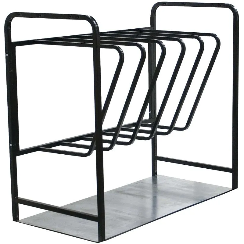 Werner 37 Ladder Rack, 7 Ladders, Metal, Black