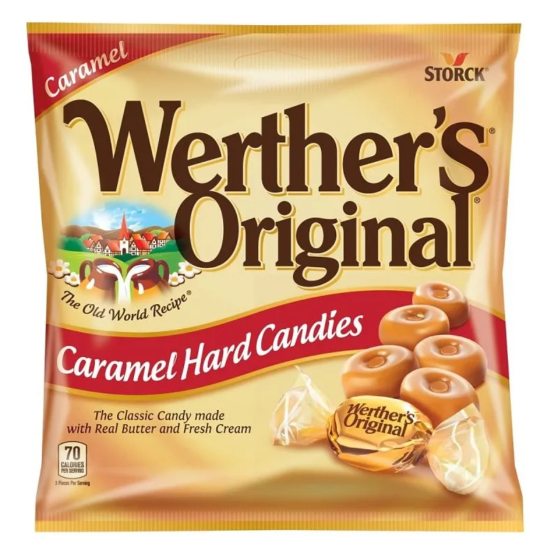 Werther’s Original WOH12 Candy, Caramel Flavor, 5.5 oz (Pack of 12)