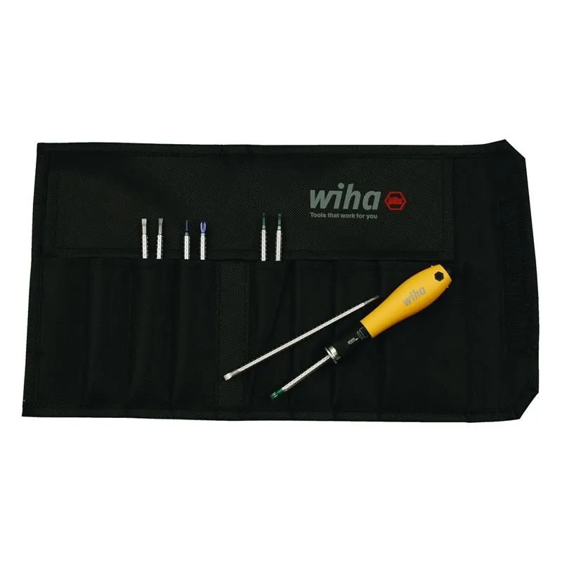 Wiha ESD Safe System 4 Drive-loc Blade Set 9-Piece
