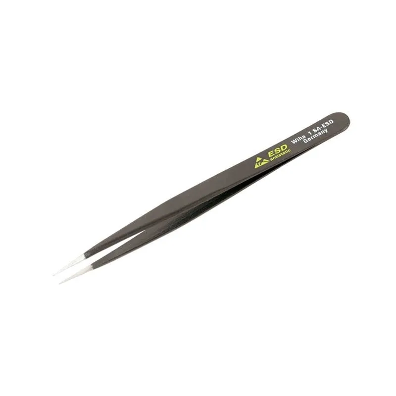 Wiha ESD Safe Tweezers 1 SA – 120mm