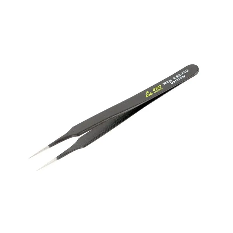Wiha ESD Safe Tweezers 4 SA – 110mm
