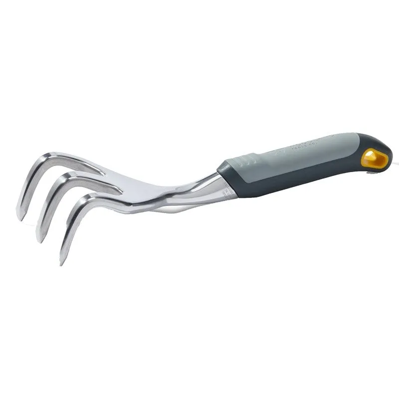 Woodland Tools Co 30-9006-100 Heavy-Duty Cultivator, 3-1/2 in W, 12 in L, 3-3/4 in L Tine, 3-Tine, Rubber Handle (Pack of 12)